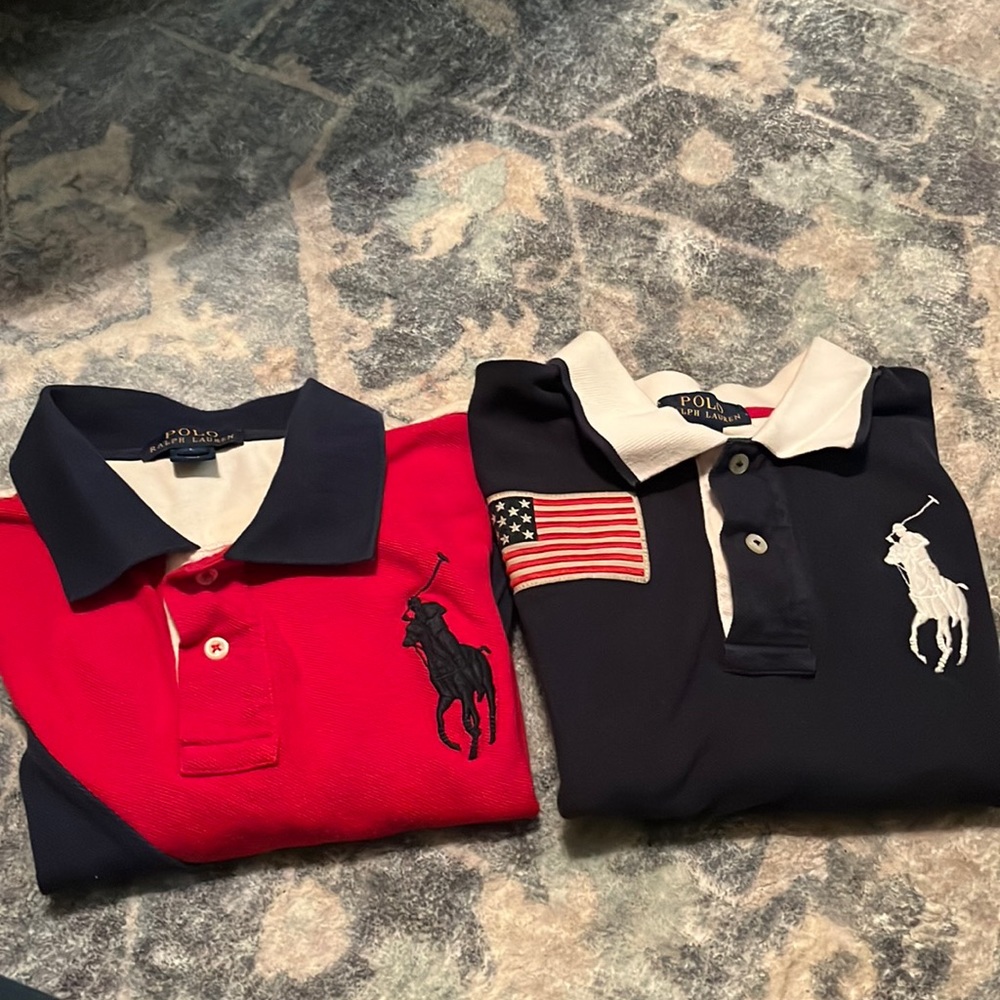 Boys polos size 14-16